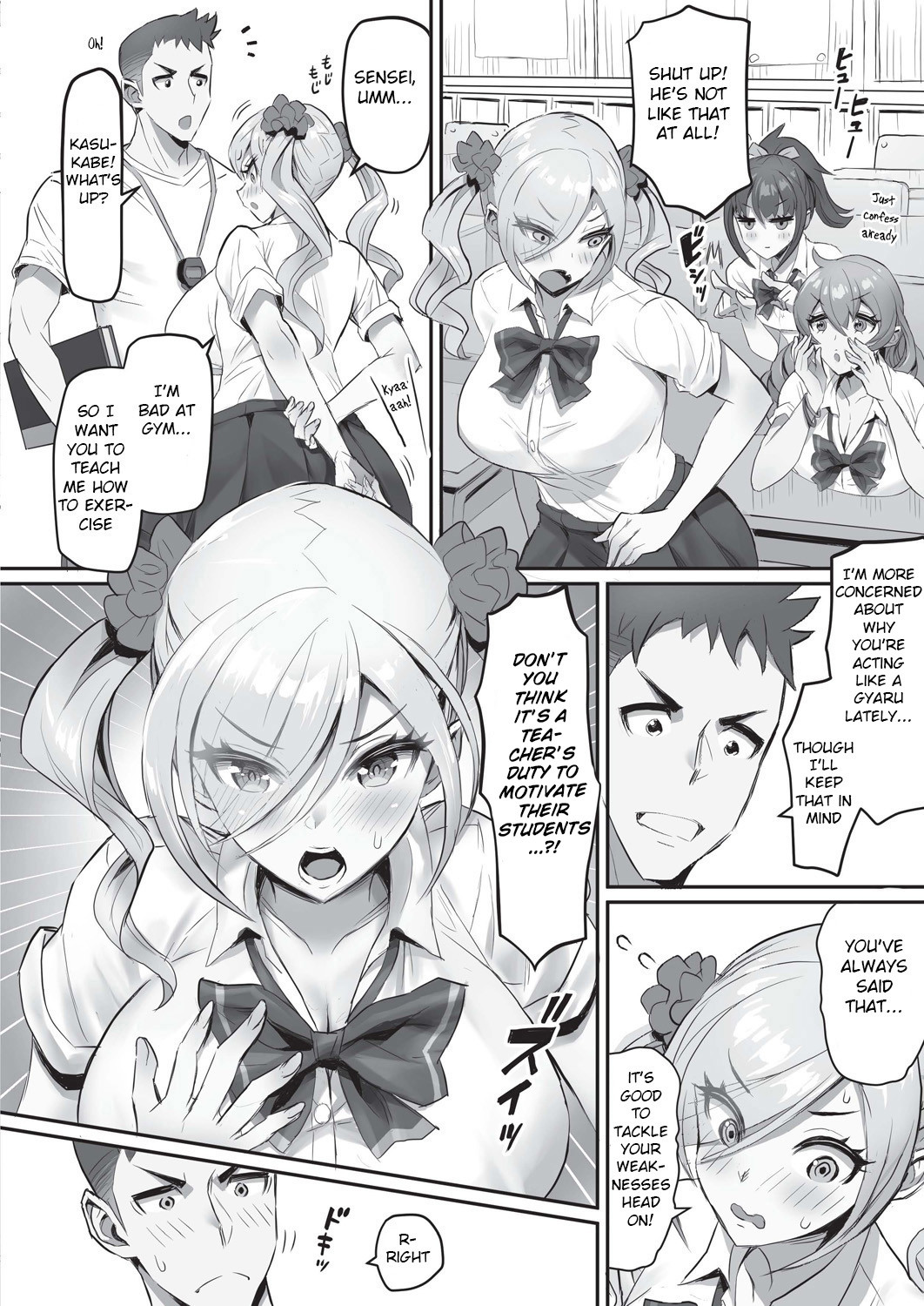Hentai Manga Comic-Teach Me Sensei! Begging Bloomer-Read-2